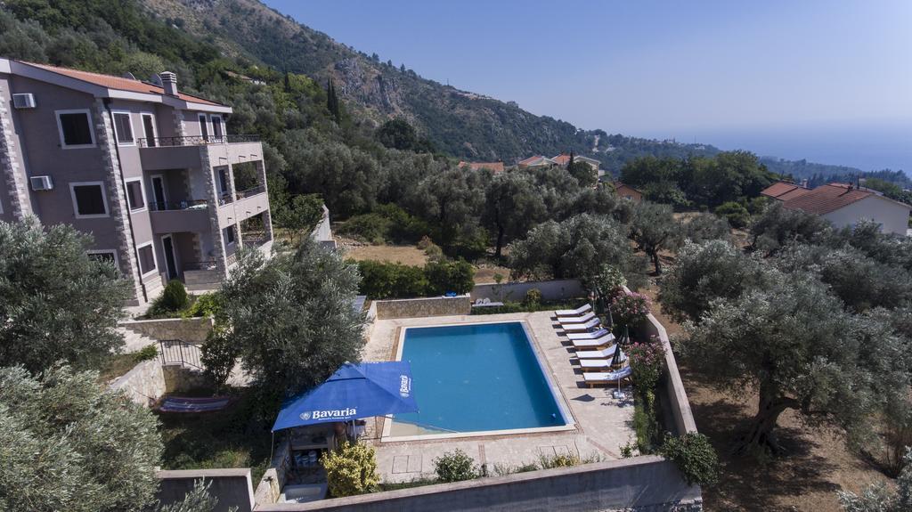 Villa Lipski Sveti Stefan Bagian luar foto
